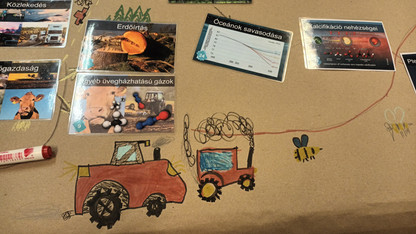 Drawing, talking and cinema at Monor