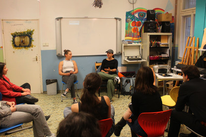 Beyond Rock Bottom screening at Belvárosi Tanoda High School